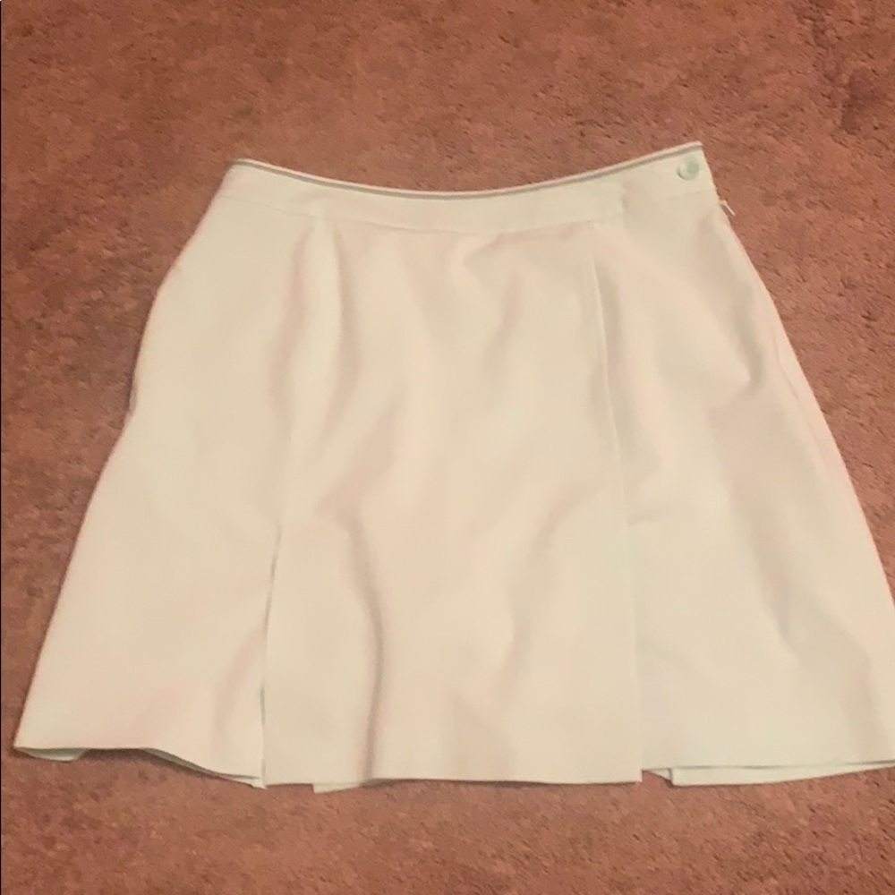 Mint Green EP pro golf skirt sz 6 pleated never wo